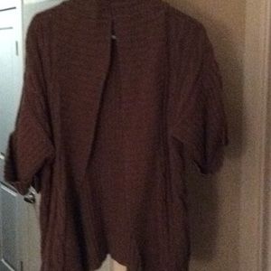 Ladies quarter sleeve jacket sweater